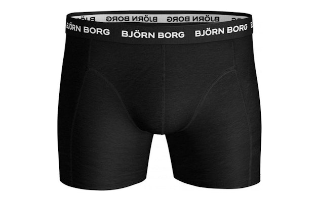 Björn Borg 3-Pack Boxers Solid Black!
